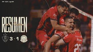 Resumen (Solo Goles) Atlas FC 3-1 San Luis Jornada 10 Clausura 2025