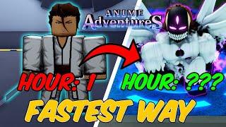 The *FASTEST* Way To *EVO AIZEN* - Anime Adventures Guide