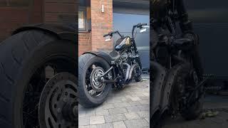 Harley Davidson Bobber // Bassani Exhaust // best sounding bike on the internet?