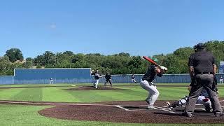 Alex with the oppo single to right vs Rawling SE Mavericks 18u 9/8/2024