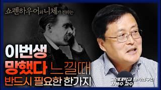 70살까지는 꼭 살아야하는 이유 /  이번생 망했다 느낄 때 니체와 쇼펜하우어의 조언  (강용수 작가)