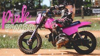 Pink PW50 Dirtbike