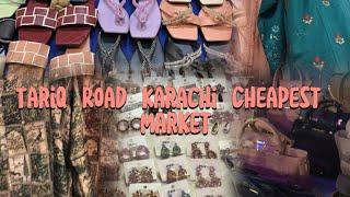 Tariq Road Karachi | Cheapest Bazaar | Street Shopping Vlog | Affordable Dresses | Local Market |