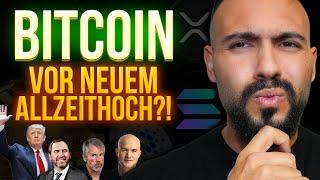 BITCOIN KURZ VOR NEUEM ATH? DIESES TREFFEN KANN ALLES ÄNDERN!!! CRYPTO SUMMIT XRP SOL ADA BTC ETH...