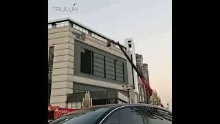 150㎡ LED Display Screen Installation P15.625 #outdoorleddisplay #leddisplayinstallation