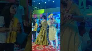 #New Abhishek Singh& dimple Singh& Aditya Raj stage program Bhojpuri viral dance#shoot video#viral#