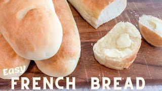 HOMEMADE FRENCH BREAD // EASY STEP BY STEP INSTRUCTIONS