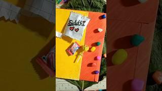 Chocolate gift unpacking idea || handmade gift unboxing #papercraft #craft #art #diy #artandcraft