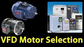 Selecting a Motor for a VFD Application - at AutomationDirect