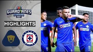 Guard1anes 2021 I Pumas vs Cruz Azul | Highlights I Round 10