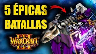 5 BATALLAS ÉPICAS de WARCRAFT 3 - Historia de Warcraft 3