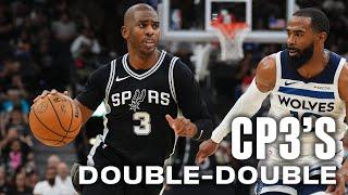 Chris Paul's double-double game vs the Timberwolves! | 11.2.24