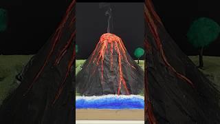 Volcano working model for school project | Science project for school #volcano  #scienceproject