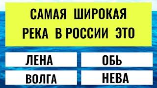 Вы реально умный или просто везучий? Тест на эрудицию, который всё решит!