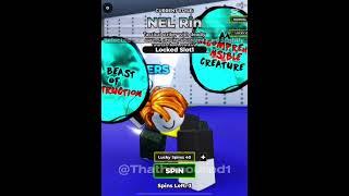 I GOT NEL RIN IN MY ALT WITH NORMAL SPINS 