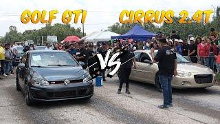 Cirrus 2.4 Turbo vs Golf GTI | Arrancones