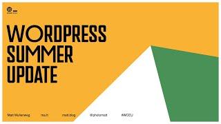 WordCamp Europe 2024: Matt Mullenweg Keynote Presentation