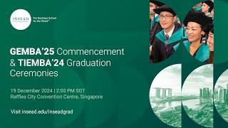 Commencement Ceremony | EMBA Class of 2025