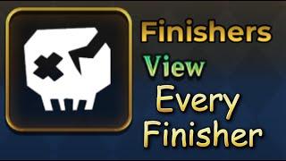 [YBA] Every Finisher Part 1