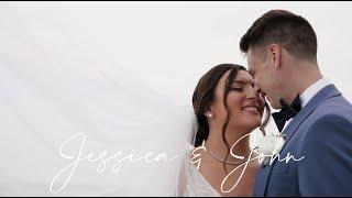 Jessica + John | Newport Beach House Trailer | Wedding Videographer | Newport, Rhode Island