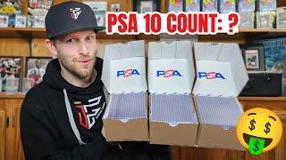 MY BIGGEST PSA SUBMISSION HAS RETURNED! (Blind Reveal with PSA 10 Comps!) 