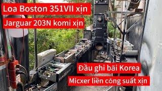 Ampli loa karaoke thanh lý rẻ lên sóng mỗi ngày 8-10h. Jarguar 203N komi. Micxer liền công suất xịn.