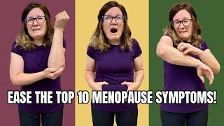 10 Most common menopause symptoms & what helps ease them.