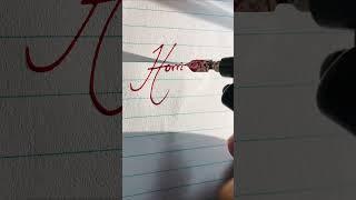 Horrify #art #calligraphy #asmr #satisfying #cursivewriting #calligraphymasters
