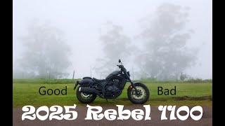 Honda updates the 2025 Rebel 1100 - Good or bad?