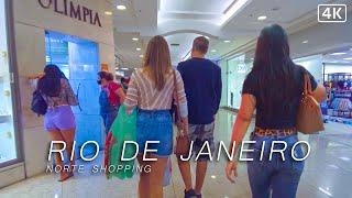 Walking in the Norte Shopping Mall  | Rio de Janeiro, Brazil | 4K 2021