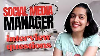 Common Social Media Manager Interview Questions | Aarati Kulkarni