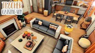 Teacher Raising Son ‍...(Sims 4 Speed Build)