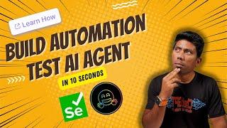 Build Automated Test Agent in 10 Seconds with HuggingFace SmolAgents