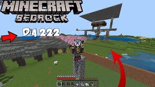 MINECRAFT SURVIVAL EN MINECRAFT BEDROCK / Dia 250 GRANJA DE aldeano