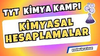  TEPKİME TÜRLERİ VE KİMYASAL HESAPLAMALAR | #tytkimyakampı