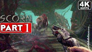 SCORN Gameplay Walkthrough Part 1 [4K 60FPS PC ULTRA] - No Commentary (FULL GAME)