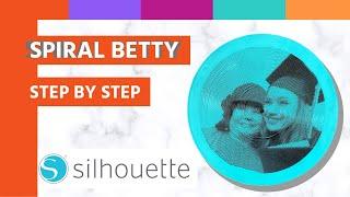 Spiral Betty Step By Step I How to make a Spiral Betty I HTV on a vinyl record