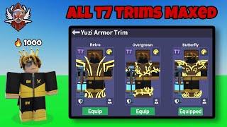 I got ALL 3 Tier 7 NIGHTMARE Trims In Roblox Bedwars [FASTEST METHOD]