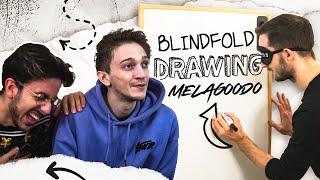 COME NON DISEGNARE DA BENDATI - BLINDFOLD DRAWING MELAGOODO w/Dread & Delux