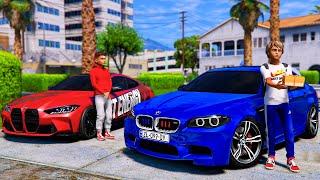 ОПЕРСКАЯ ЕЗДА В GTA 5 - НОВЫЙ ВИД МОЕЙ BMW M5 F10! ШАШКИ НА БМВ М5 И БМВ М4 LIT ENERGY! ВОТЕР