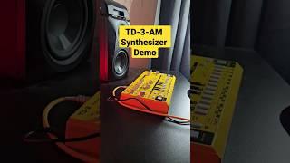 TD-3-AM synthesizer demo  #synthesizer