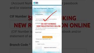 SBI Net Banking Online Registration | How to SBI Net Banking Registration 2024 | #sbinetbanking