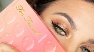 EASY EVERYDAY SUMMER EYESHADOW | TOO FACED SWEET PEACH