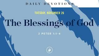 The Blessings of God – Daily Devotional