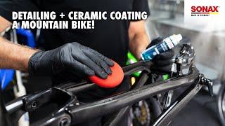 Detailing + Ceramic Coating a Mountain Bike! | SONAX Australia