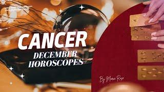 CANCERDECEMBERYOUR HOROSCOPES AND MAIN ENERGY FOR DECEMBER!!#cancer #cancertarotscope #tarot