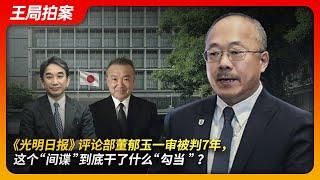 《光明日报》评论部董郁玉一审被判7年，这个“间谍”到底干了什么“勾当”？｜董郁玉｜光明日报｜间谍｜反间谍法｜国家安全局｜日本大使｜垂秀夫｜王局拍案20241202