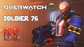 Overwatch #1 СОЛДАТ 76 Первый взгляд Betaylas