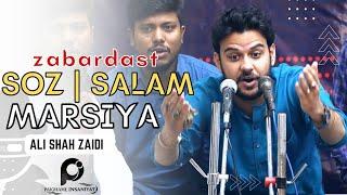 Zabardast | Soz | Salam | Marsiya | Janab Ali Shah Zaidi Sandhawali | Meerut Azadari 2022