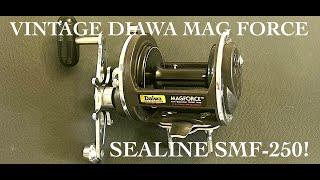 Vintage Diawa Mag Force '83 Sealine Reel-SMF 250! No Backlash!